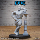 Orc Strongman / Weightlifter Miniature - Mini Megastore