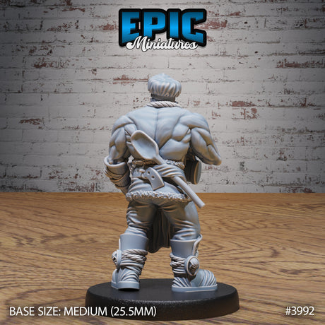 Orc Villager Cook Miniature - Mini Megastore