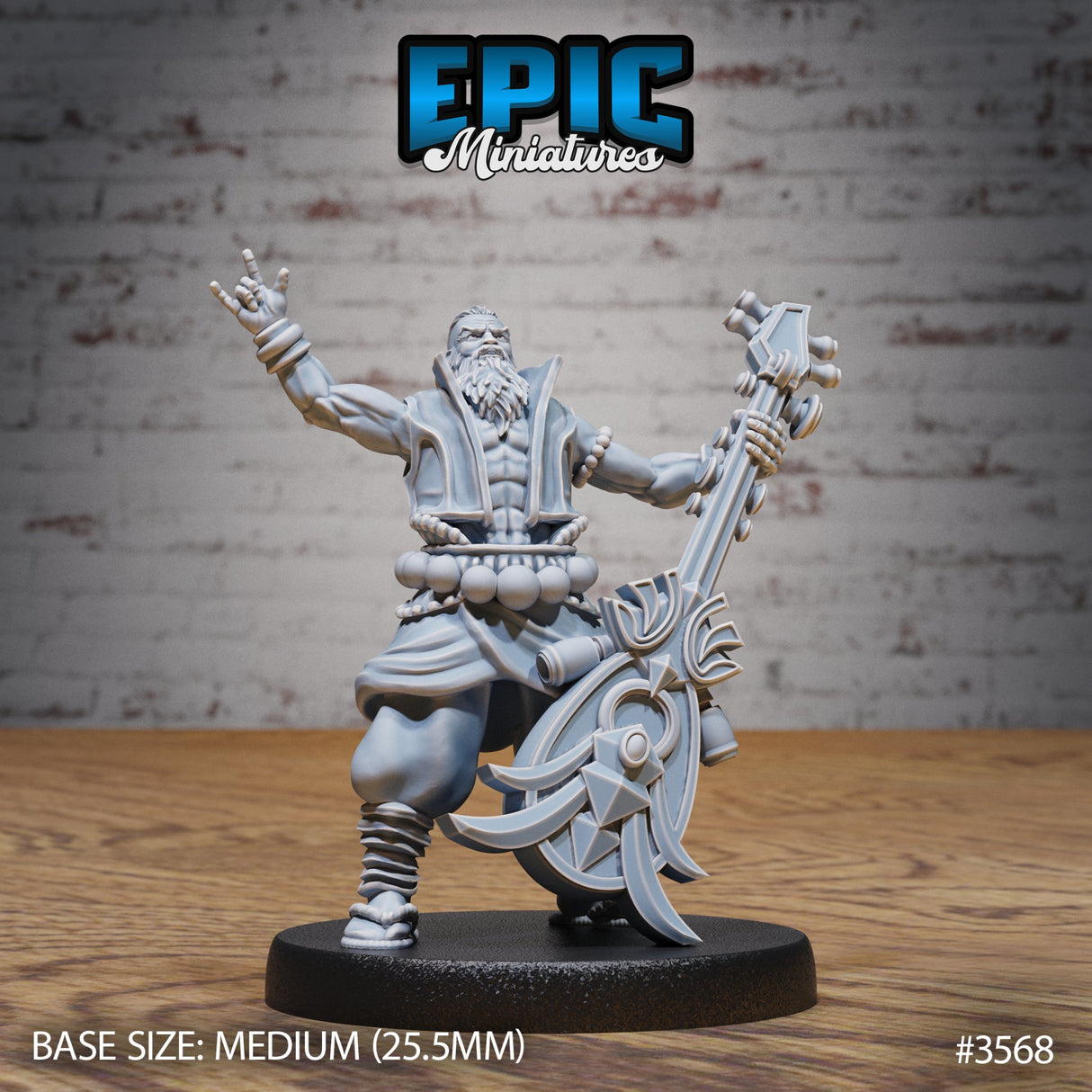 Orient Metal Bard Miniature - Mini Megastore