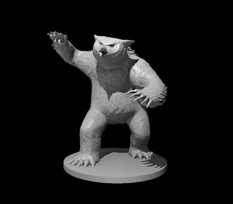 Owlbear Miniature - Mini Megastore