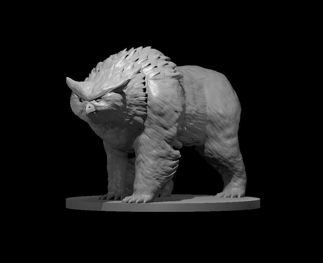 Owlbear Miniature - Mini Megastore