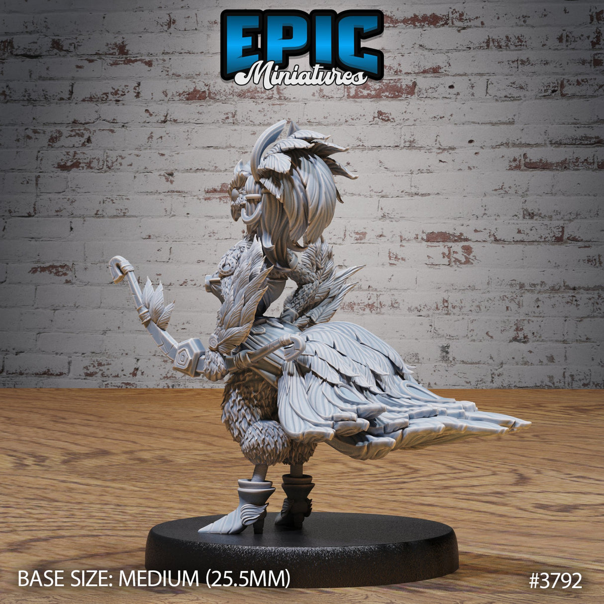 Parrot Bird Folk Female Miniature - Mini Megastore