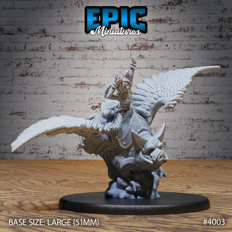 Pig Flying & Mount Miniature - Mini Megastore