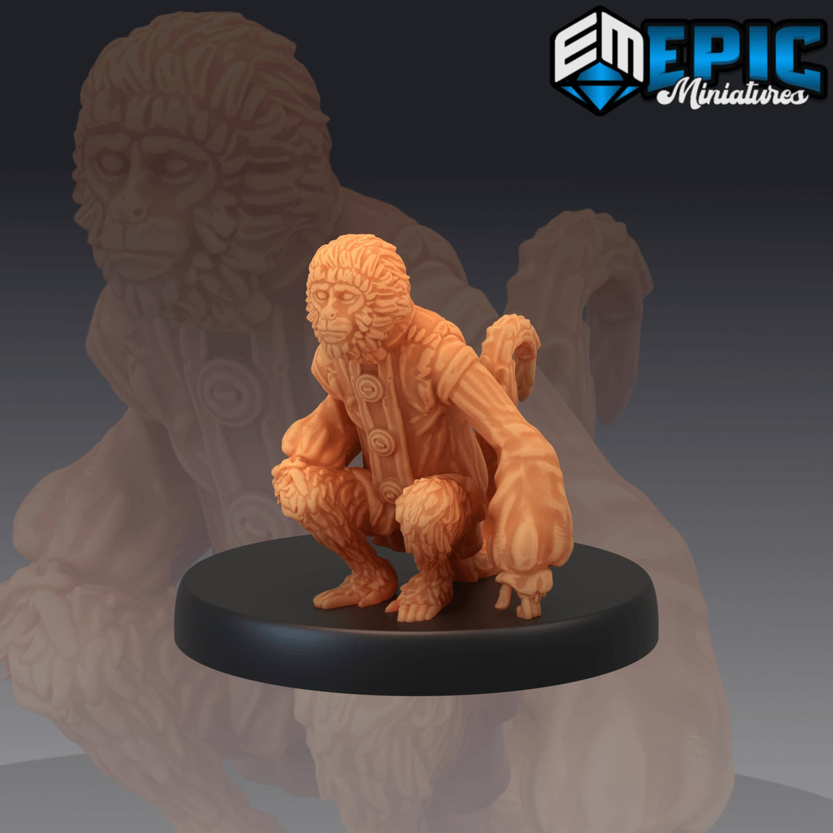 Pirate Monkey Miniature - Mini Megastore