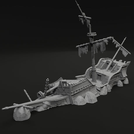 Pirate Ship Wreck Scatter - Mini Megastore