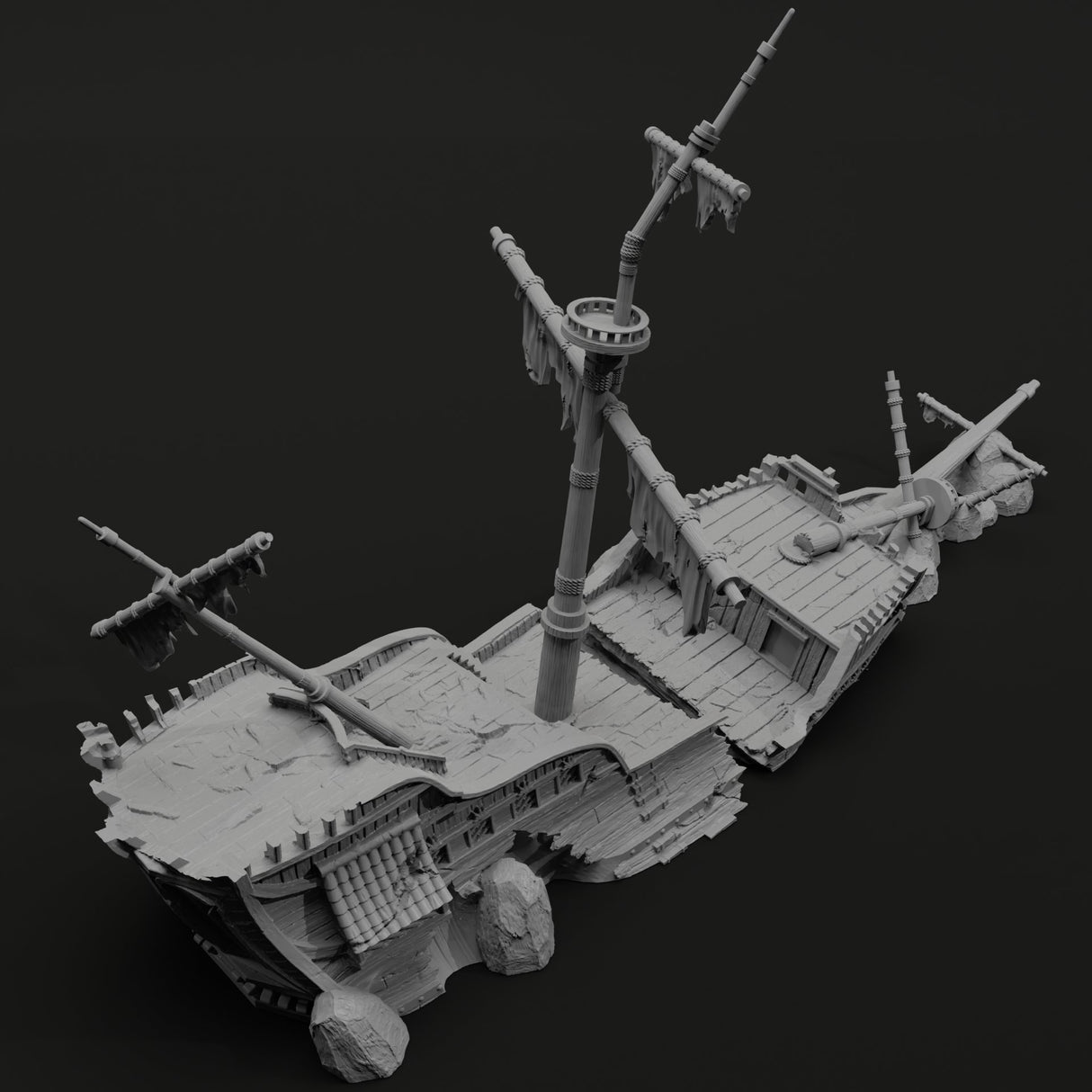 Pirate Ship Wreck Scatter - Mini Megastore