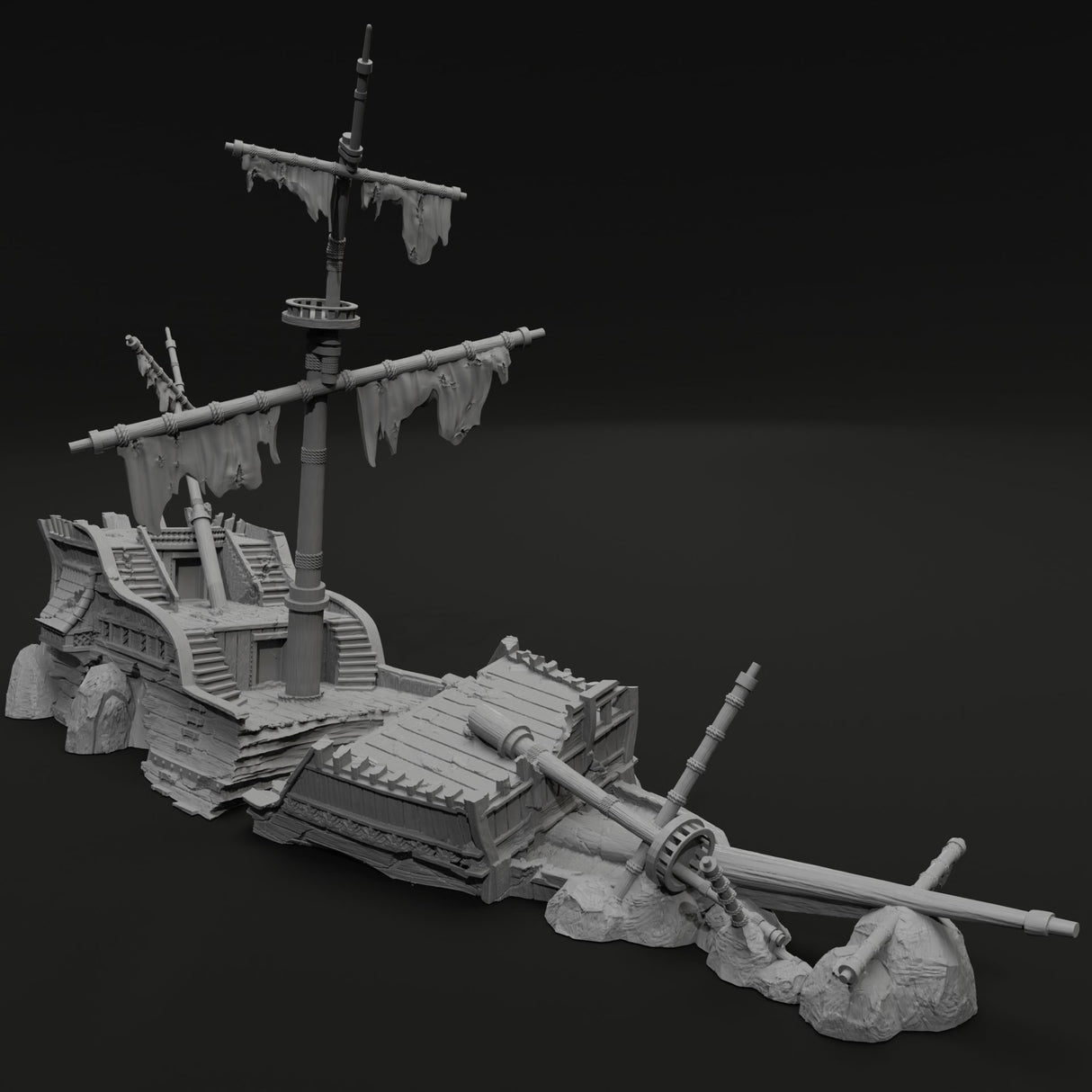 Pirate Ship Wreck Scatter - Mini Megastore