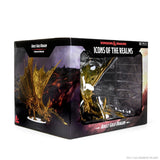 Pre-Painted Adult Gold Dragon Miniature - Icons of the Realms - Mini Megastore