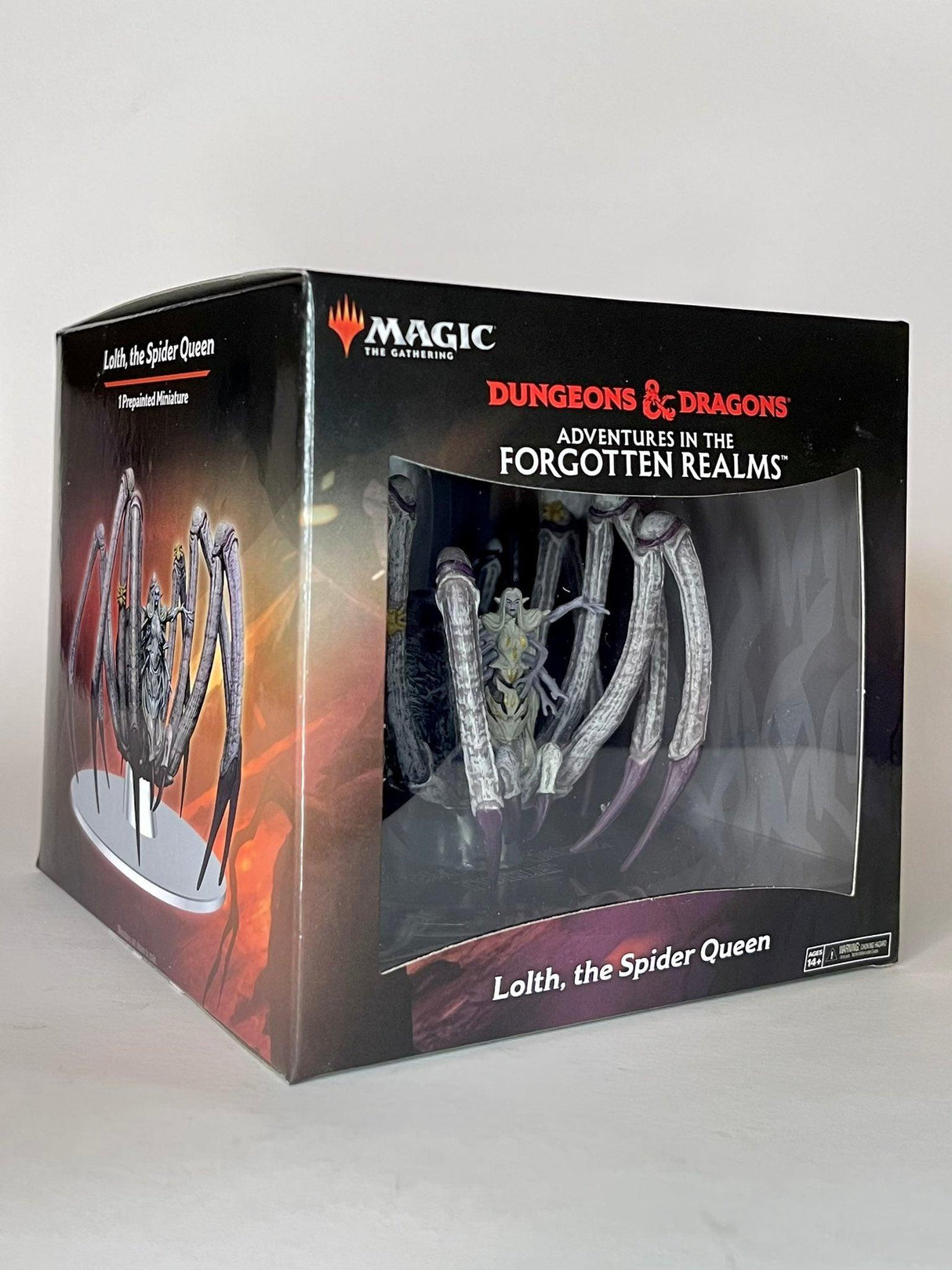 Pre-Painted Lolth, The Spider Queen Miniature - Adventures in the Forgotten Realms - Mini Megastore