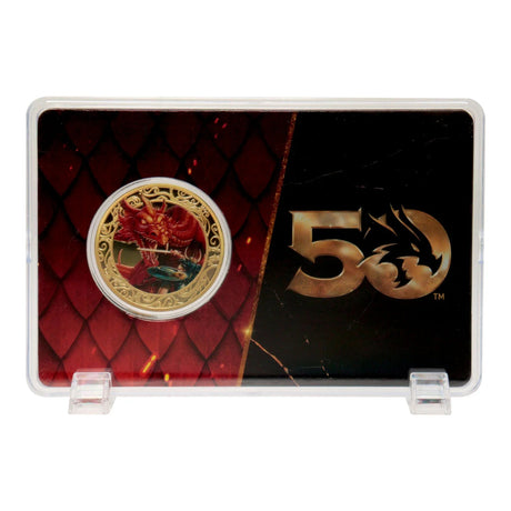 [preorder] 50th Anniversary 24k Gold Plated Coin With Colour Print - Mini Megastore