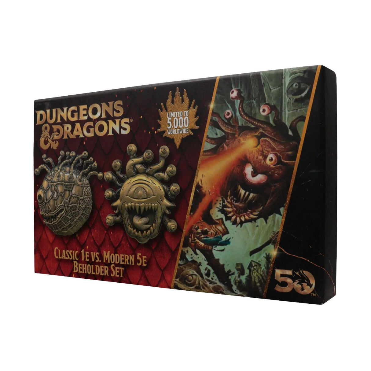 [preorder] 50th Anniversary Beholder Twin Medallion Set - Mini Megastore