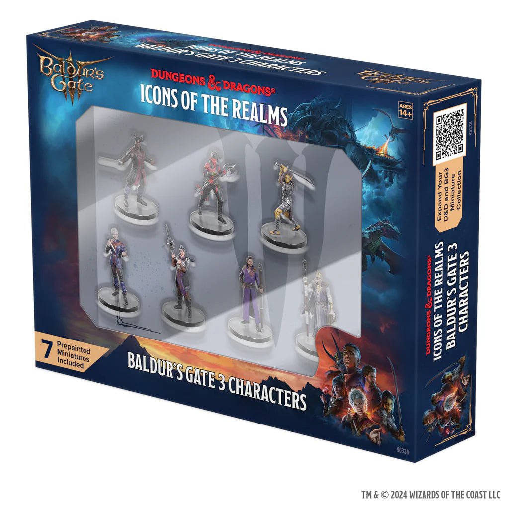 [Preorder] Baldur's Gate 3 - Character Boxed Set: Icons of the Realms - Mini Megastore