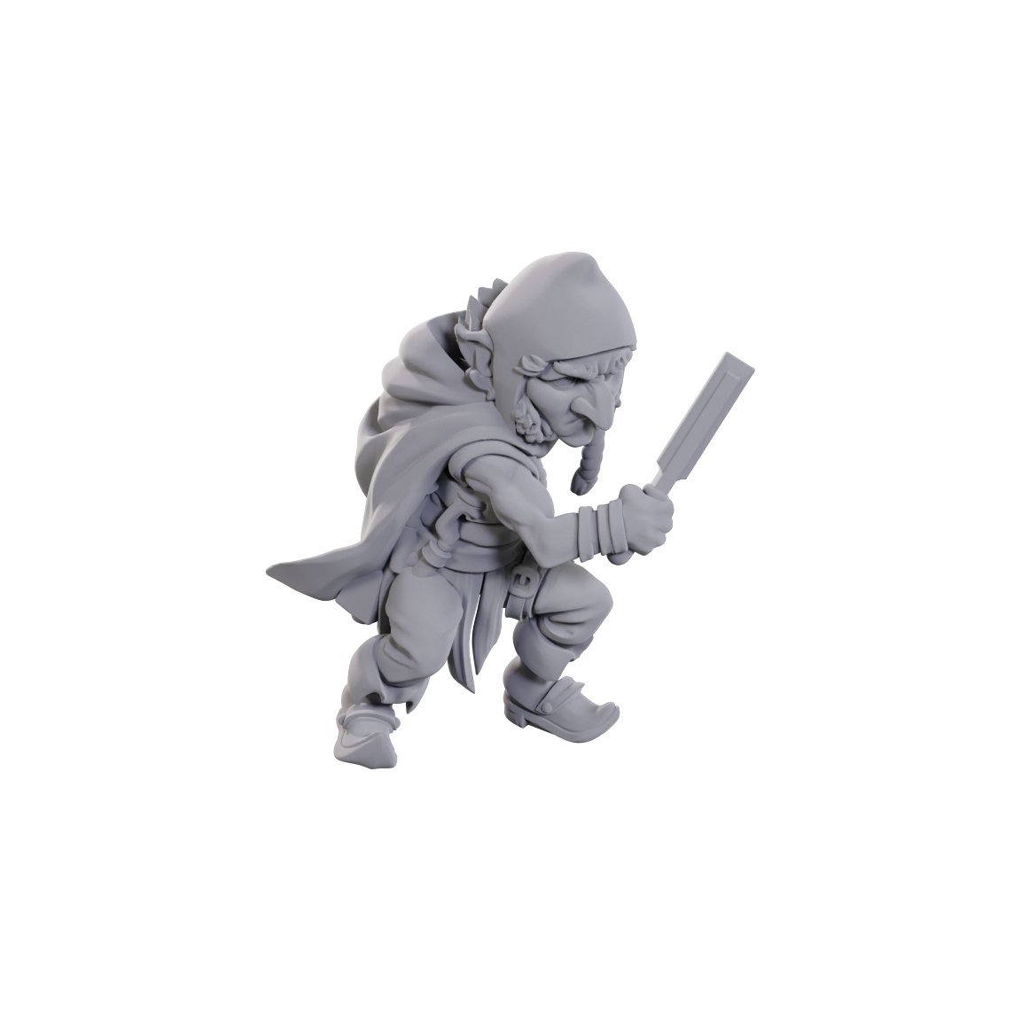 [Preorder] Critical Role Unpainted Miniatures: Chetney Pock O'Pea & Werewolf - Mini Megastore