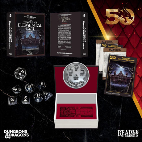 [Preorder] D&D Classic Module Dice Set - The Temple of Elemental Evil - Mini Megastore