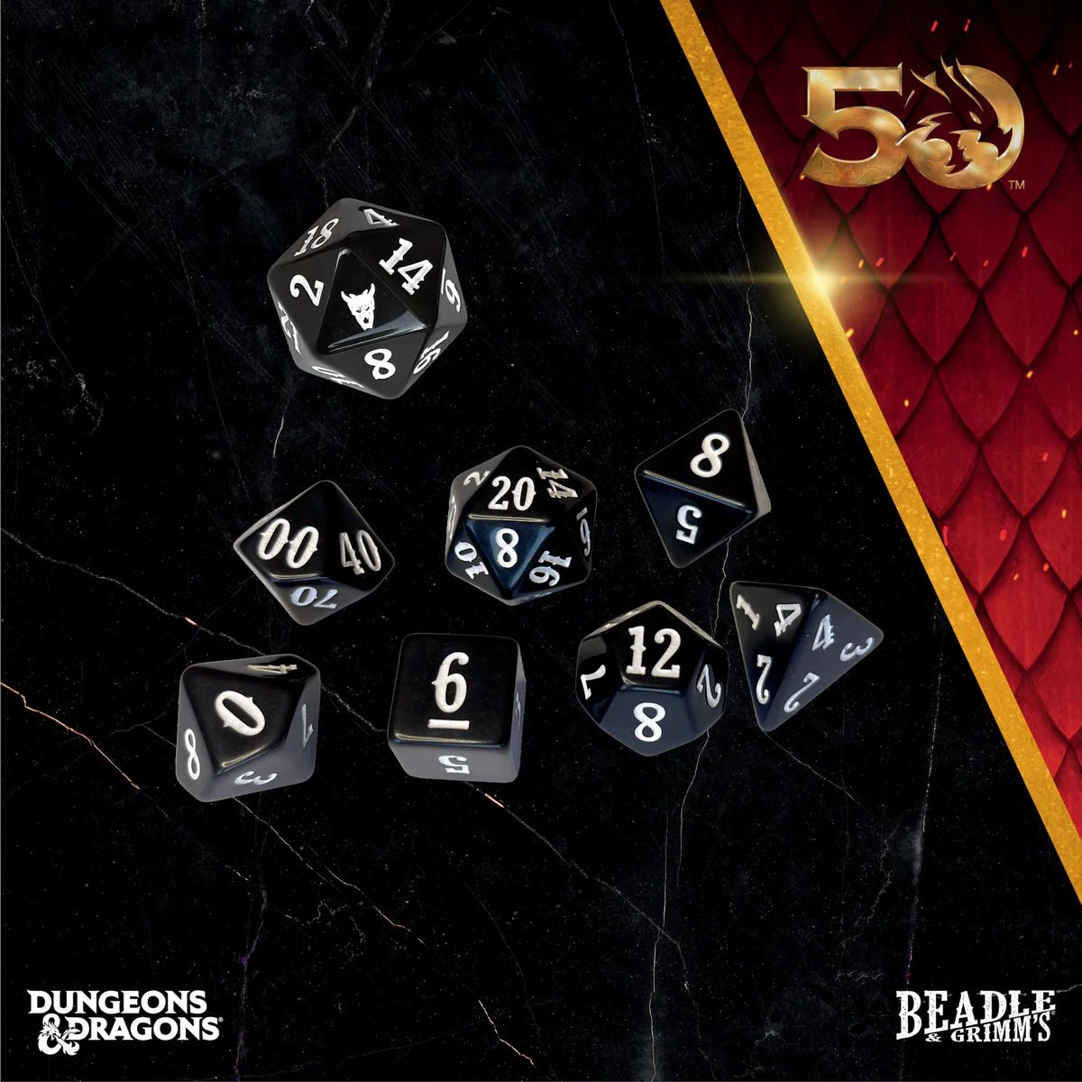 [Preorder] D&D Classic Module Dice Set - The Temple of Elemental Evil - Mini Megastore