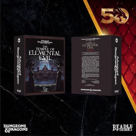 [Preorder] D&D Classic Module Dice Set - The Temple of Elemental Evil - Mini Megastore