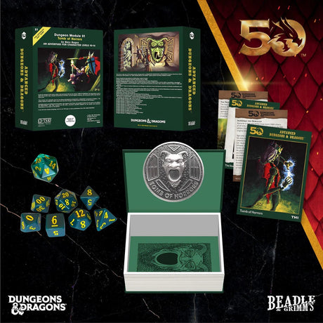 [Preorder] D&D Classic Module Dice Set - Tomb of Horrors - Mini Megastore