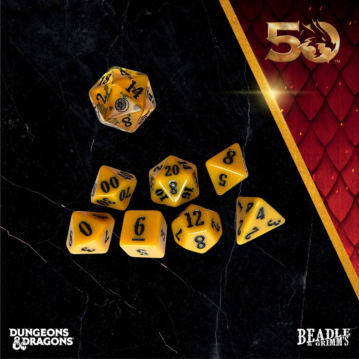 [Preorder] D&D Classic Module Dice Set - Vecna Lives - Mini Megastore