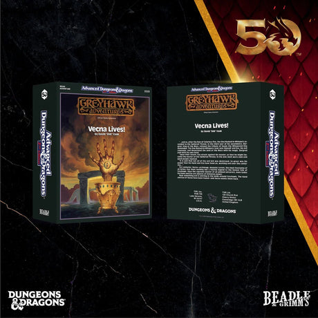 [Preorder] D&D Classic Module Dice Set - Vecna Lives - Mini Megastore