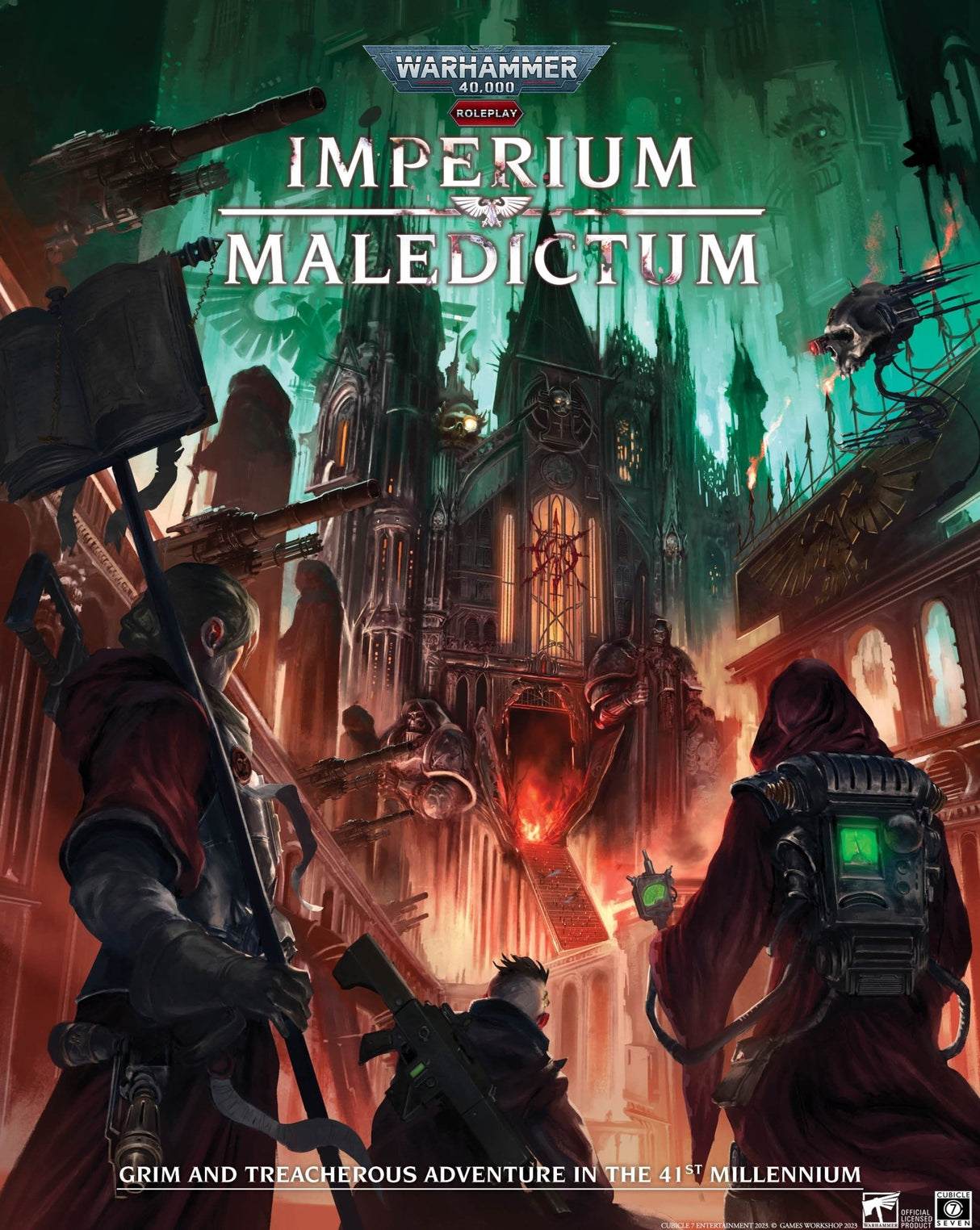 [Preorder] Warhammer 40,000 Roleplay: Imperium Maledictum Core Rulebook - Mini Megastore