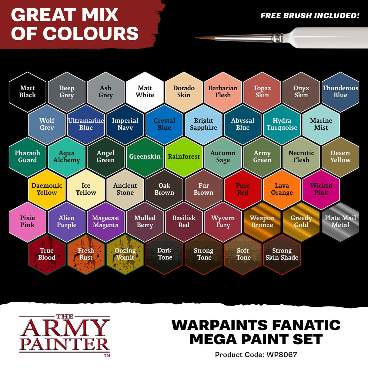 [Preorder] Warpaints Fanatic Mega Paint - Mini Megastore