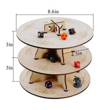 Pressure Pot Dice Rack Wooden Easy-Assemble Shelves, Pressure Pot Stand Perfect for Dice Making - Mini Megastore