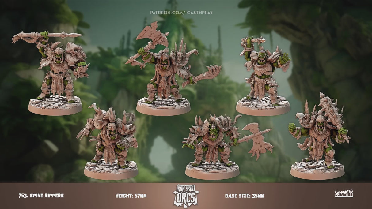 Spine Rippers - Orc Miniatures