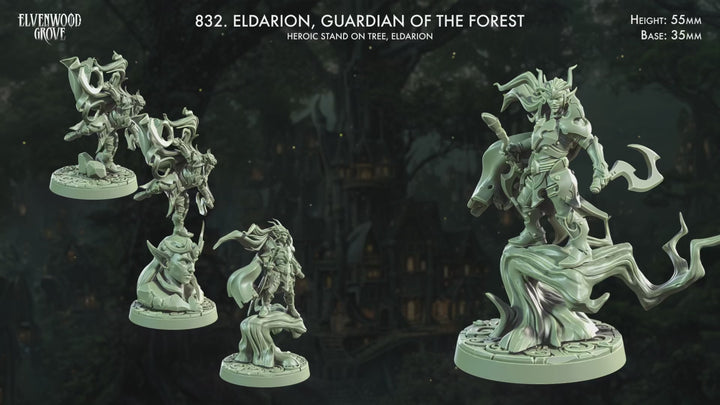 Eldarion, Guardian of the Forest Miniatures