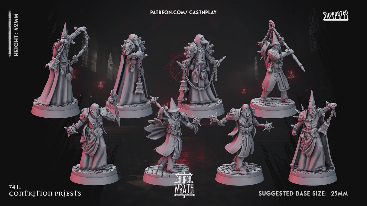 Contrition Priests Miniatures