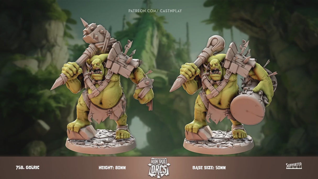 Gorlic - orc / ogre Miniature