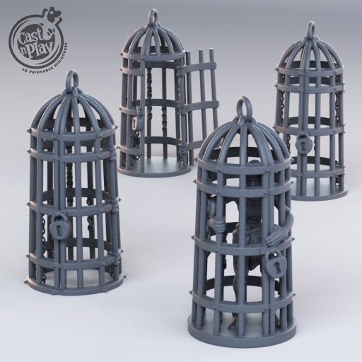 Prisoner Cages Miniatures / Scatter - Mini Megastore