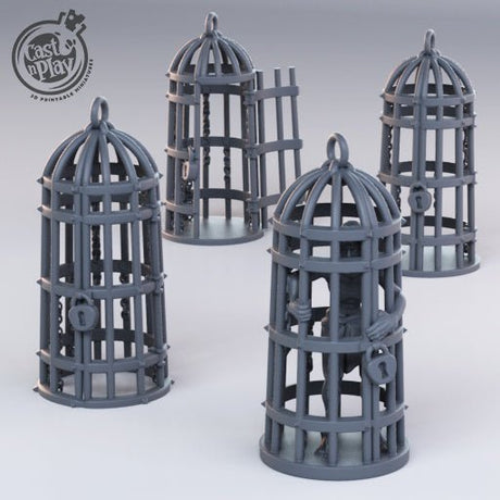 Prisoner Cages Miniatures / Scatter - Mini Megastore