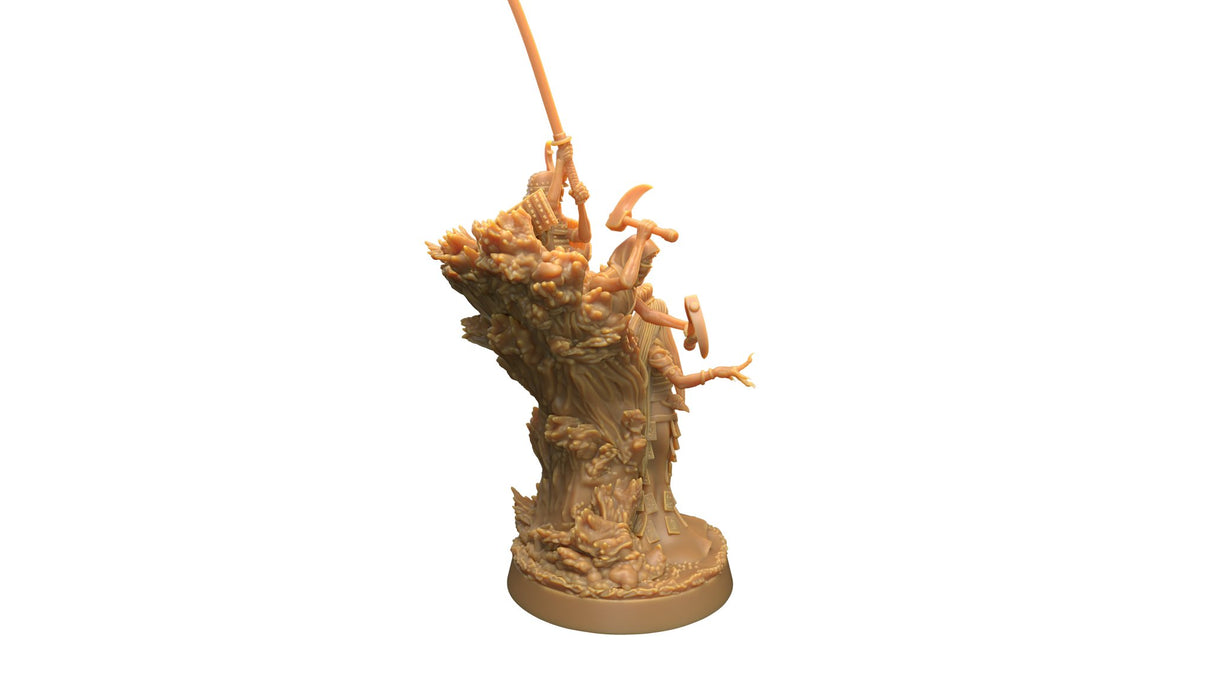 Quen Shi The River Witch - Female Warlock / Necromancer Miniature - Mini Megastore