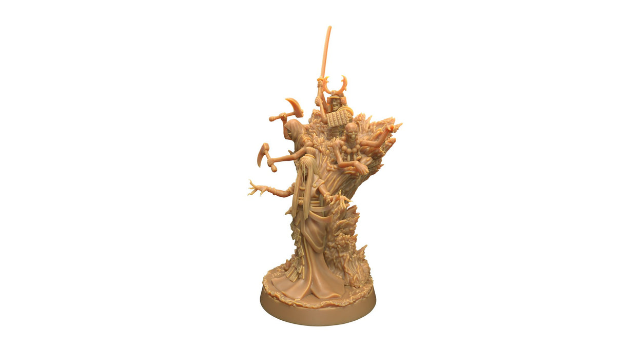 Quen Shi The River Witch - Female Warlock / Necromancer Miniature - Mini Megastore