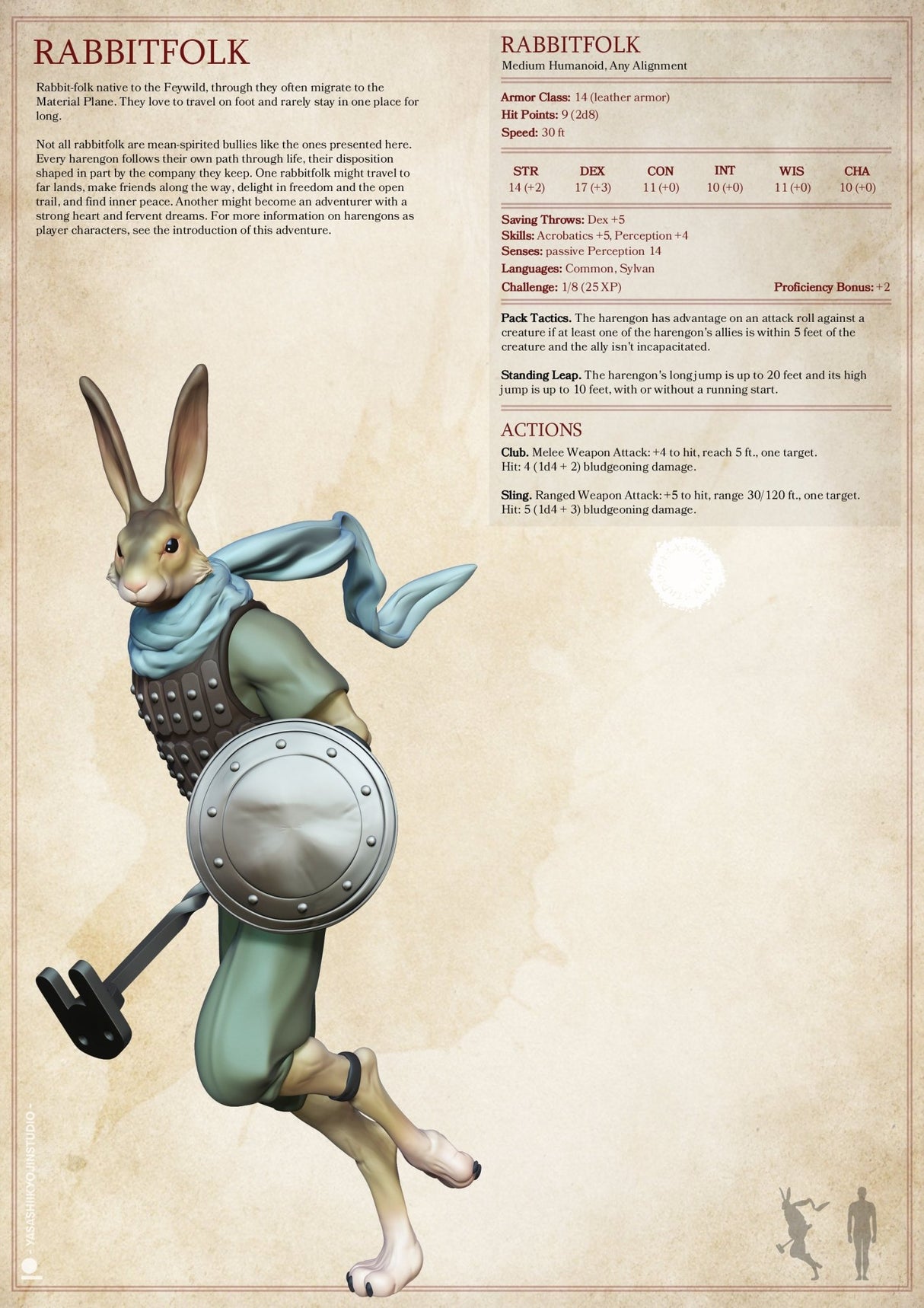 Rabbit Folk / Herengon Miniatures - Mini Megastore