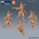Rabbit Folk / Herengon Warrior Miniature - Mini Megastore