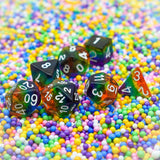 Rainbow Dice Set - Mini Megastore