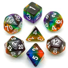 Rainbow Dice Set - Mini Megastore