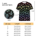 Rainbow Pattern Dice Shirt - Mini Megastore