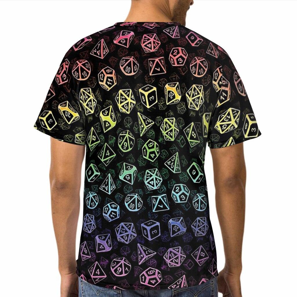 Rainbow Pattern Dice Shirt - Mini Megastore