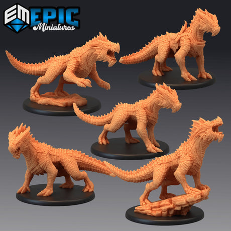 Ranger Drakewarden Red Drake Miniatures - Mini Megastore