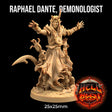 Raphael Dante, Demonologist - Tiefling Mage / Warlock Miniature - Mini Megastore