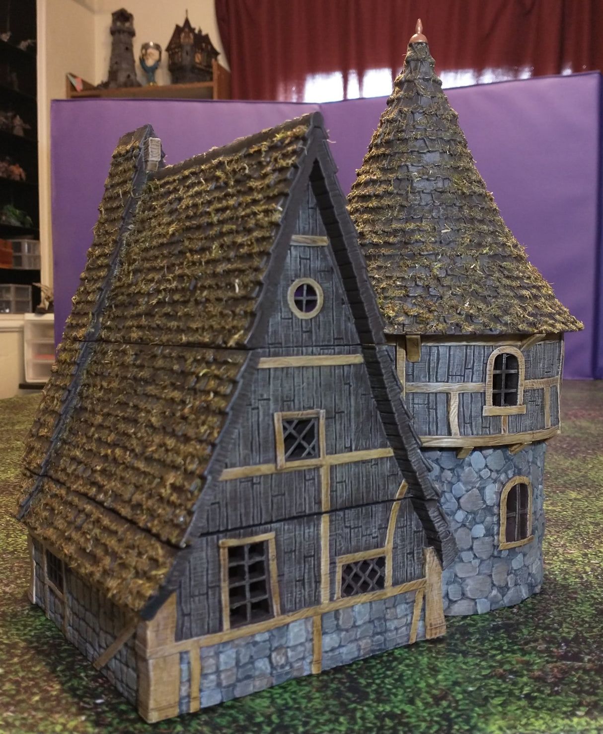 Realm of the Twin Scholars - 3D printed Multifloor house - Mini Megastore