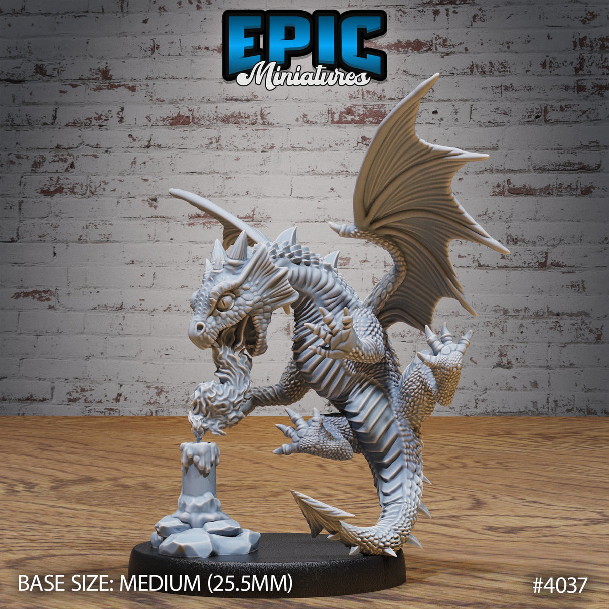 Red Dragon Wyrmling Miniature - Mini Megastore