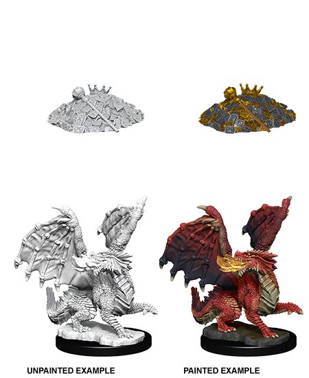 Red Dragon Wyrmling: Nolzur's Marvelous Miniatures - Mini Megastore
