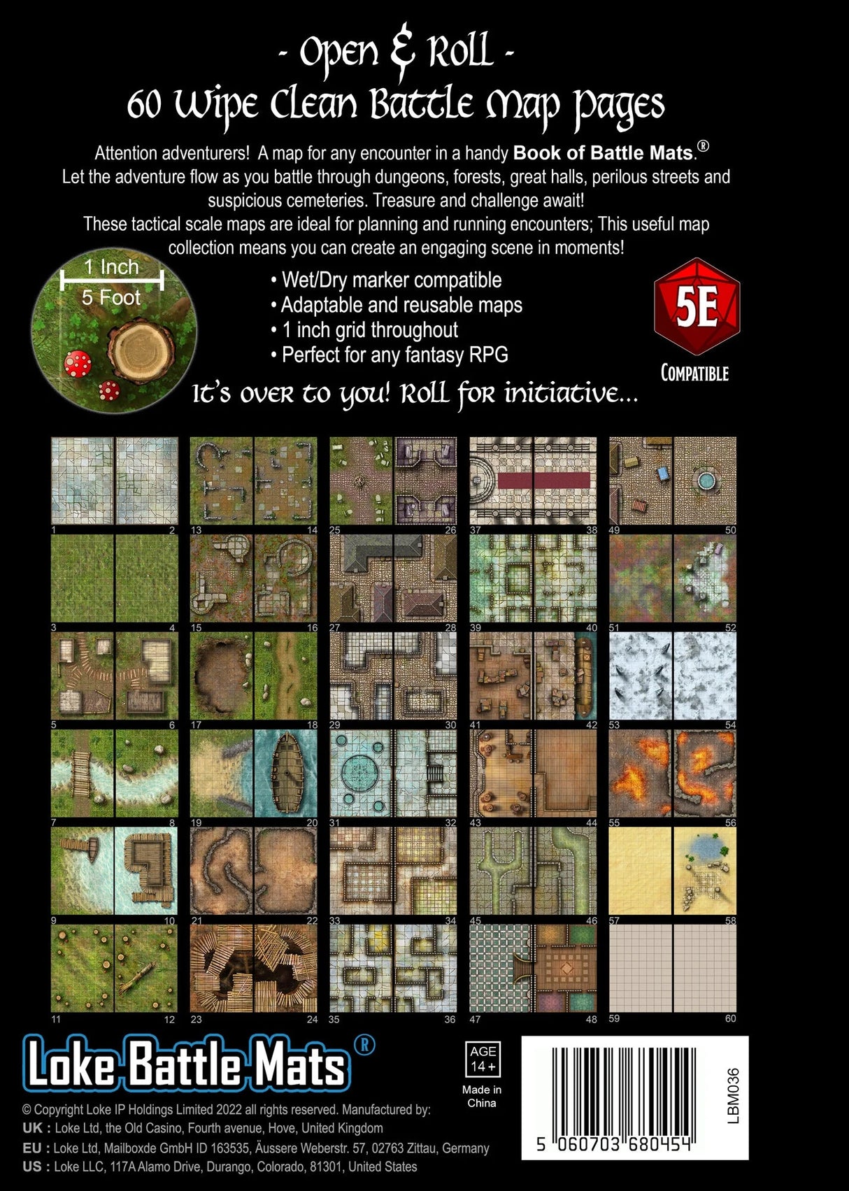 Revised Big Book of Battle Mats - Mini Megastore