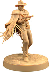 Rex Deadeye - Undead / Ghoul Gunslinger Miniature - Mini Megastore