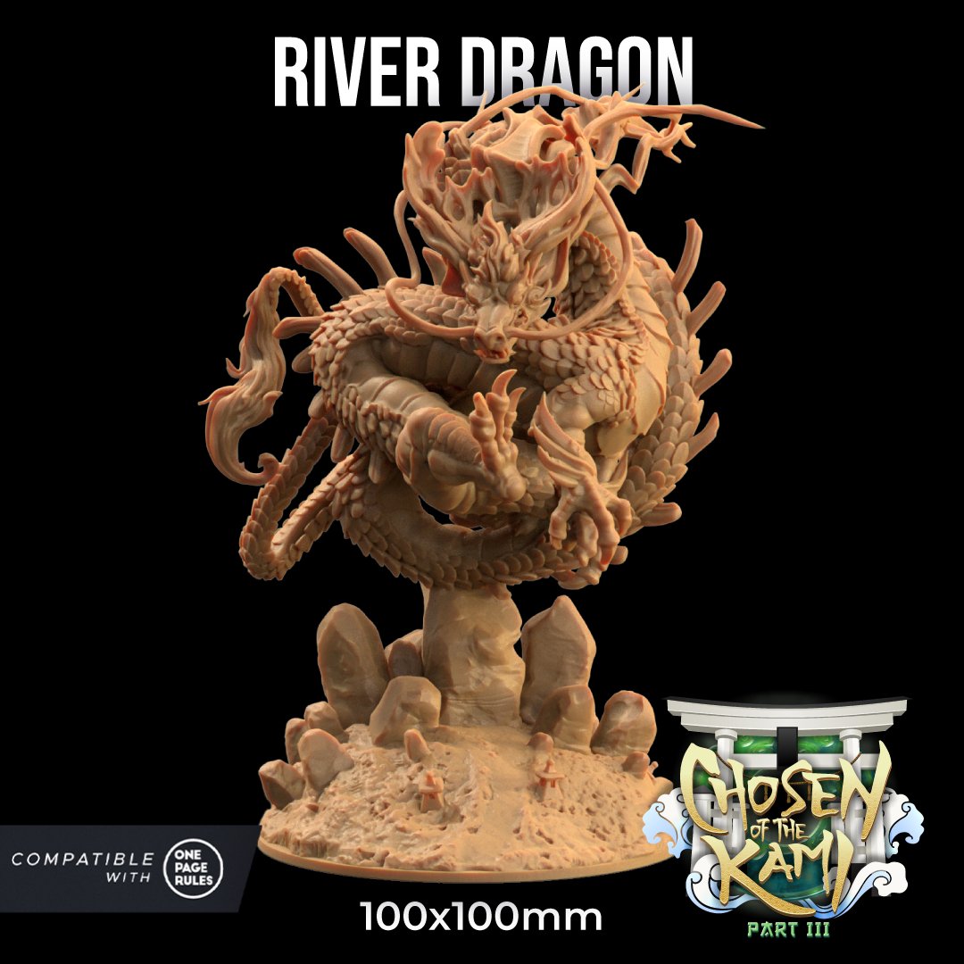 River Dragon Miniature - Mini Megastore