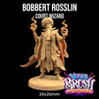 Robert Rosslin - Human Wizard Miniature - Mini Megastore