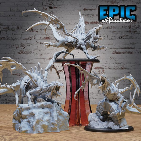 Rotting Young Dragon Miniatures - Mini Megastore